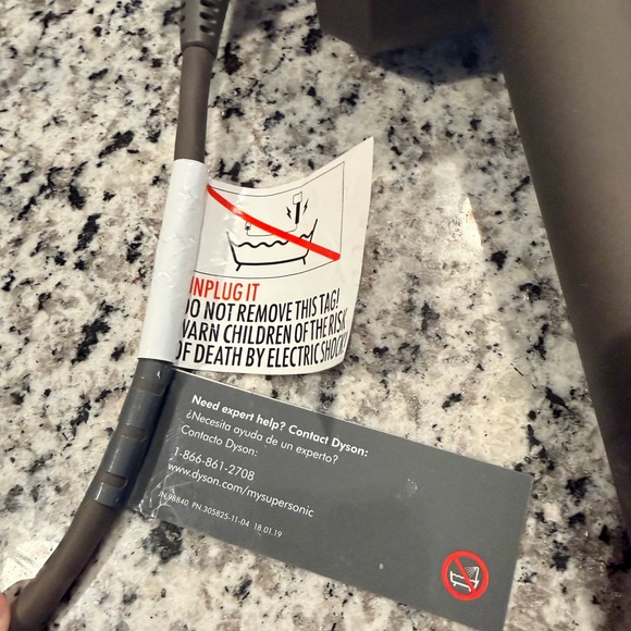 Dyson Hair Dryer in Vibrant Pink and Sleek Gray - Picture 9 of 14